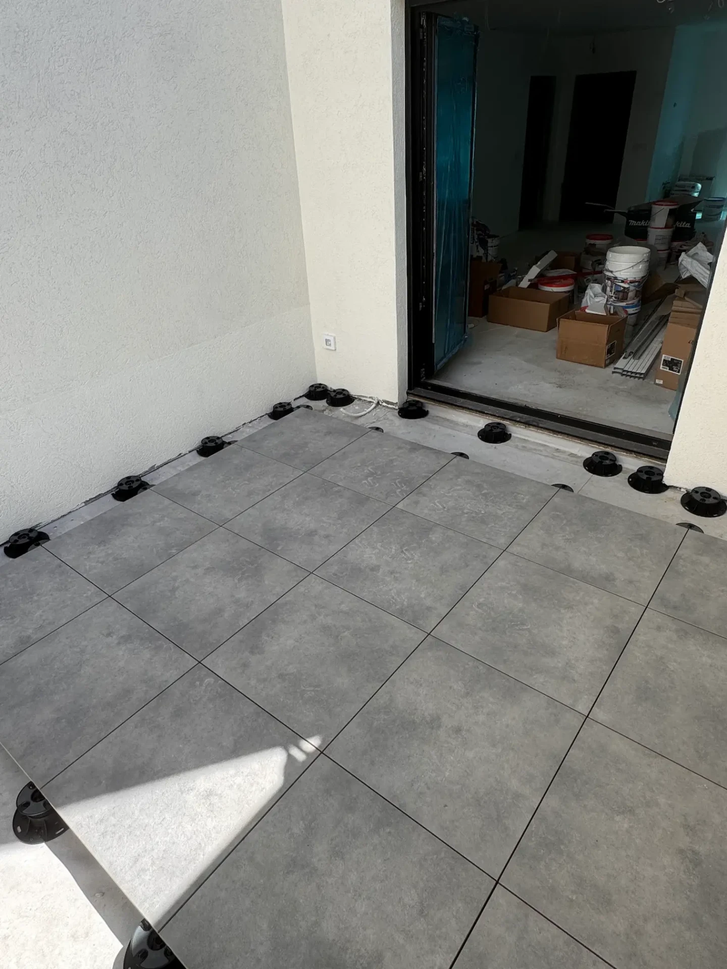 Detalj sistema podupirača